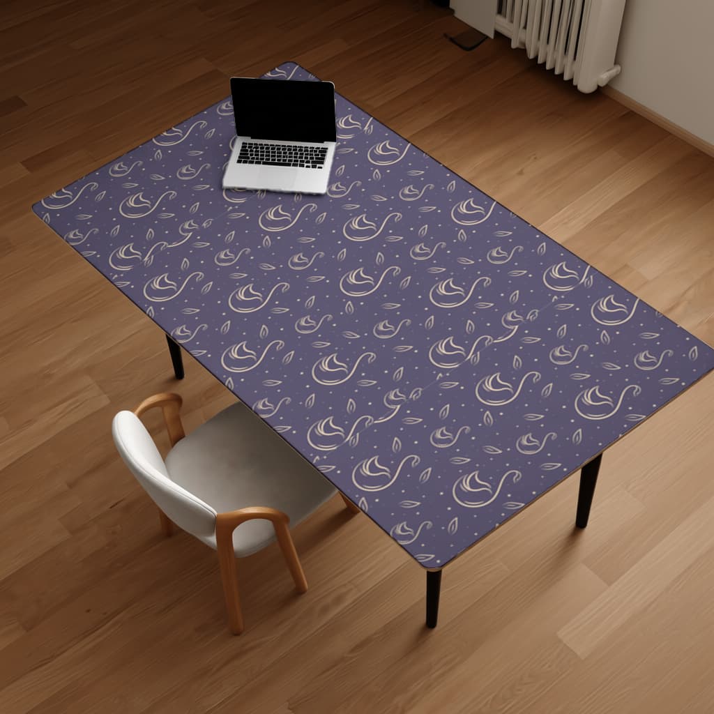 kuğu pattern deseni Desk Pad