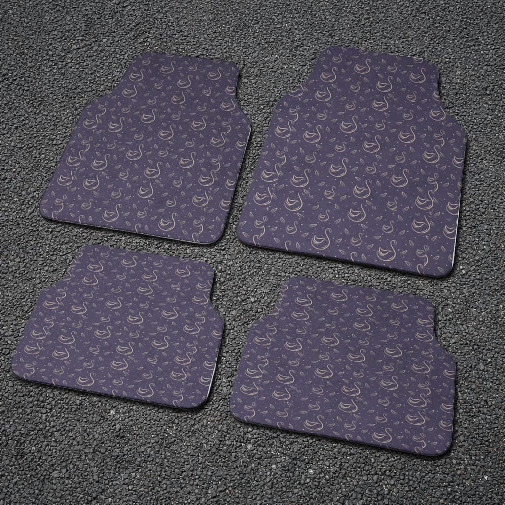 kuğu pattern deseni Car Floor Mats