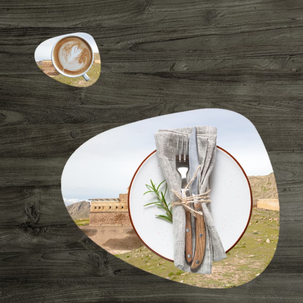 Ishak Pasha Palace  Ottoman Heritage of Eastern Anatolia Charger Plate Set  12 Pieces