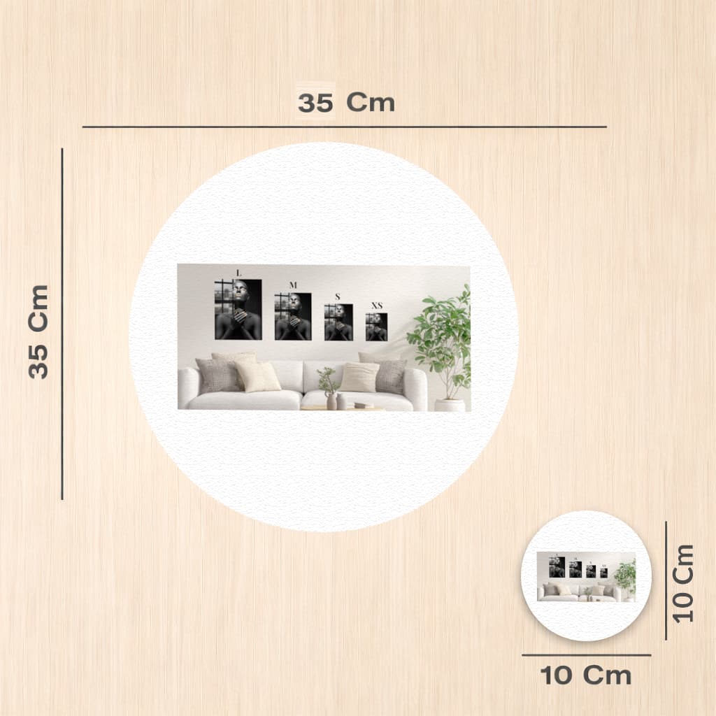 test Charger Plate Set  12 Pieces