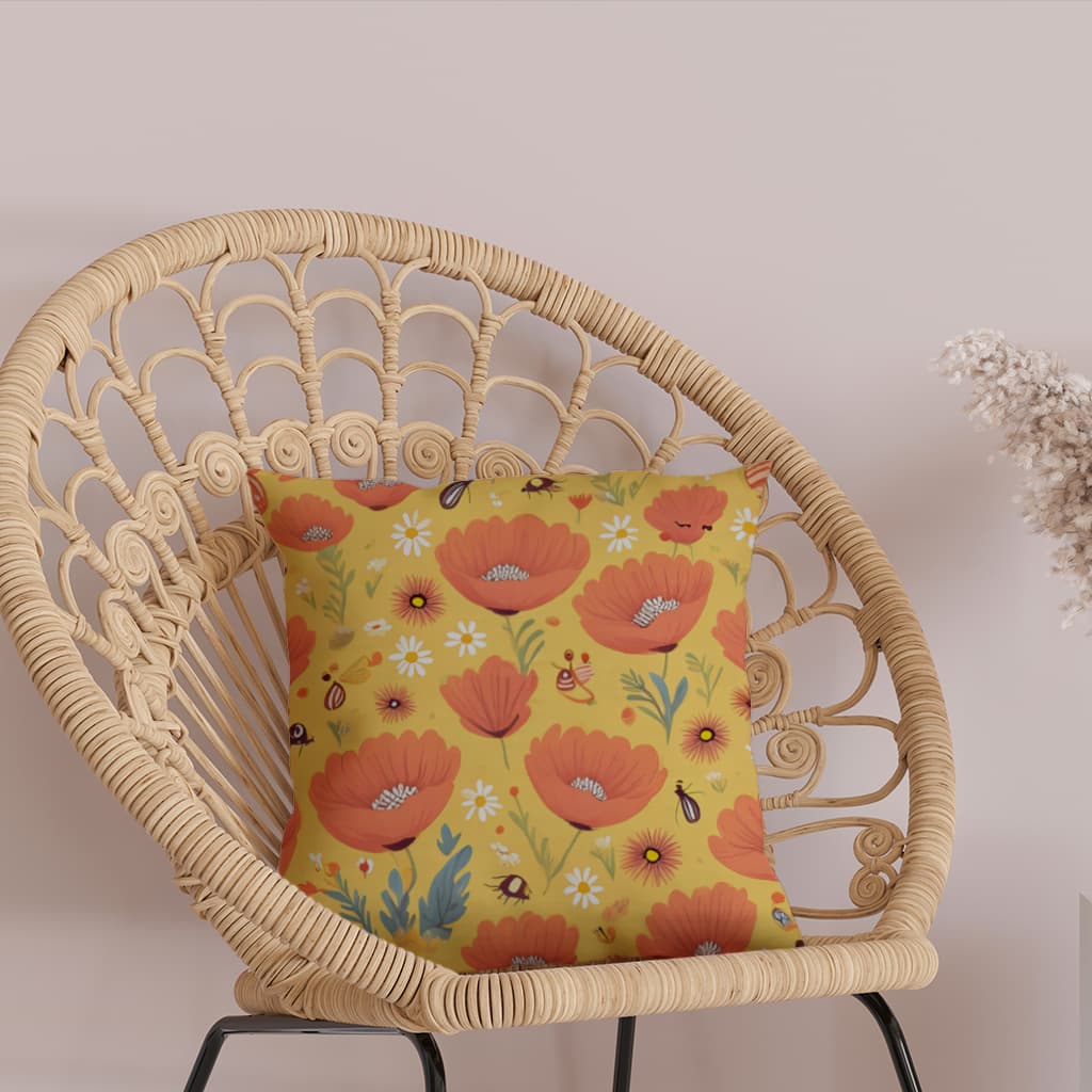 Decorative pillow cover