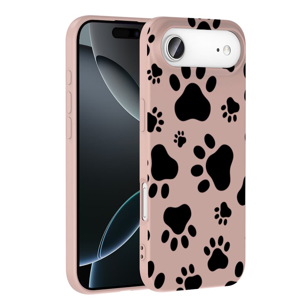 Black and White Paw Pattern Design İphone 17 Air
