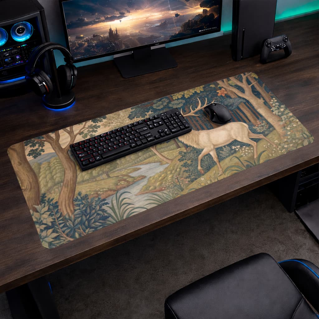 Clown Design  Colorful Illustration Mouse Pad