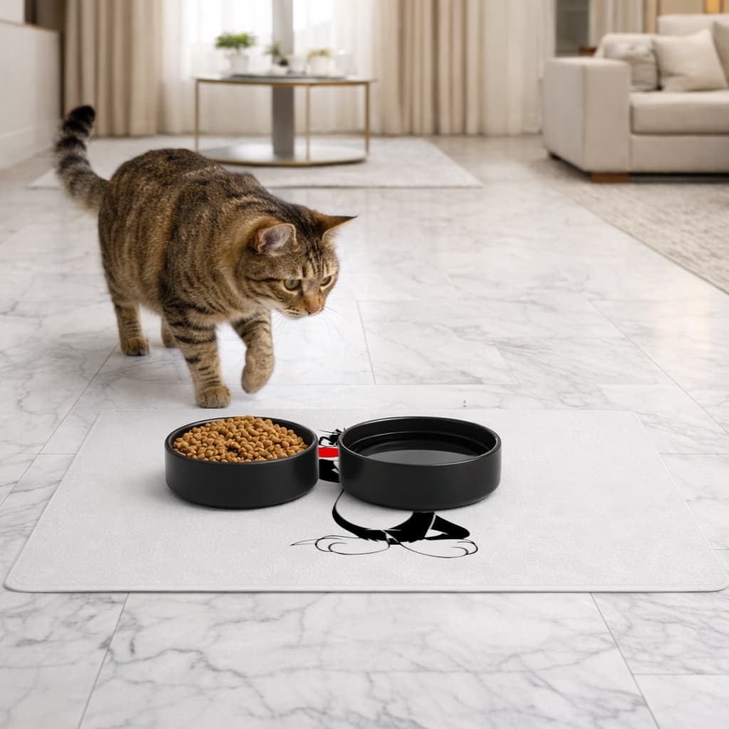 saddsa sfsdf dsf dsf Pet Feeding Mat