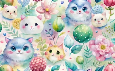 Personalized Pet Feeding Mat | Name & Custom Design