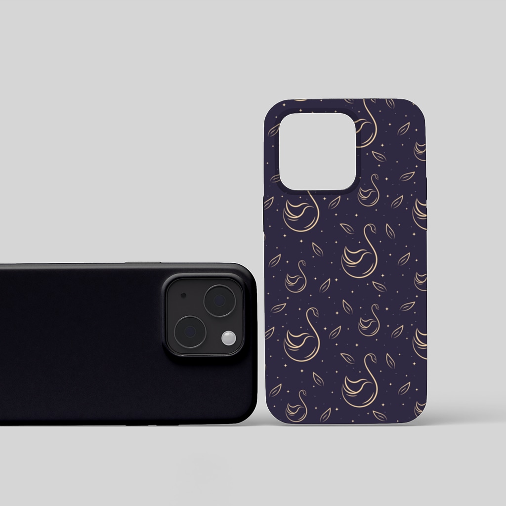 kuğu pattern deseni iphone 15 and plus Görünüm 1