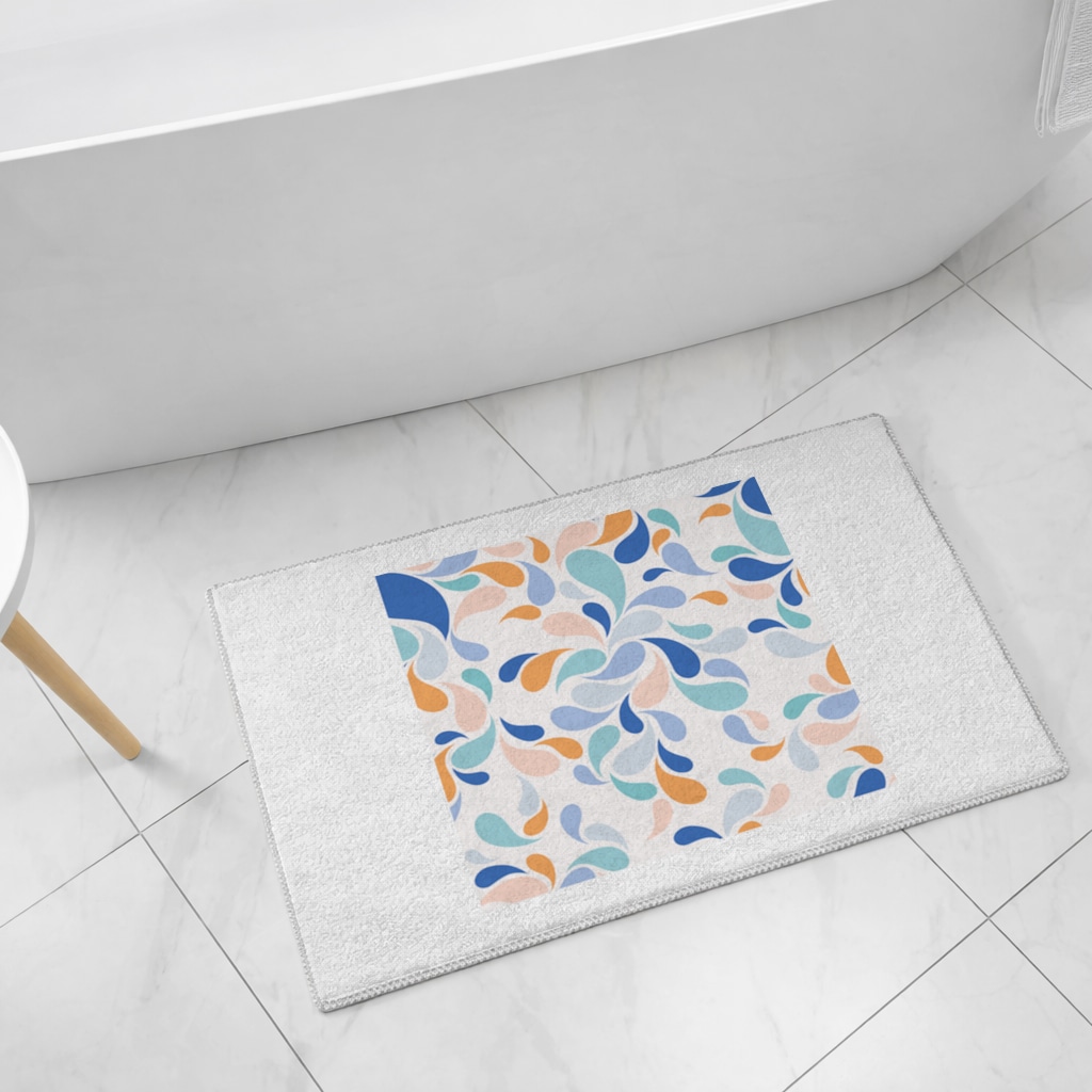 halı desen Bath Mat Görünüm 1