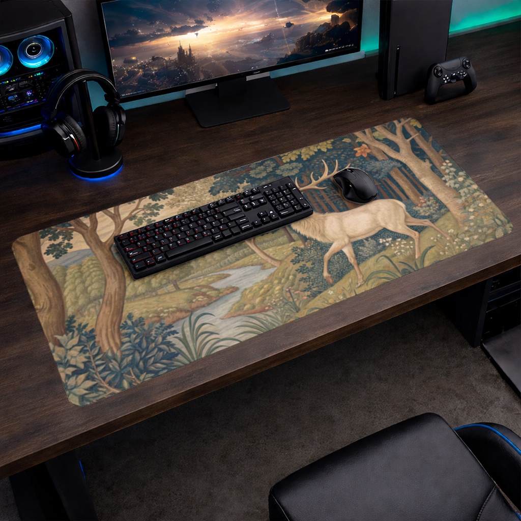 Clown Design  Colorful Illustration Mouse Pad Görünüm 1