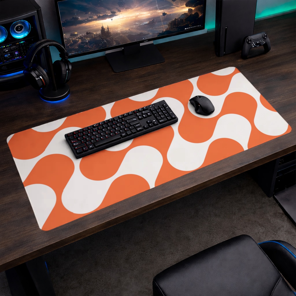 Seamless repeating pattern Mouse Pad Görünüm 1