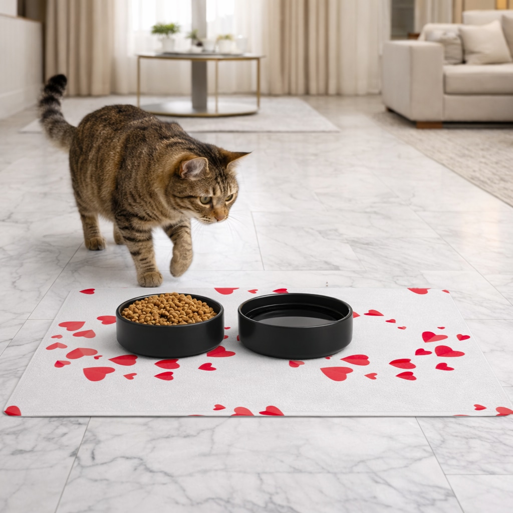 iyi adamlar eksilmesin demo çalışma Pet Feeding Mat Görünüm 1