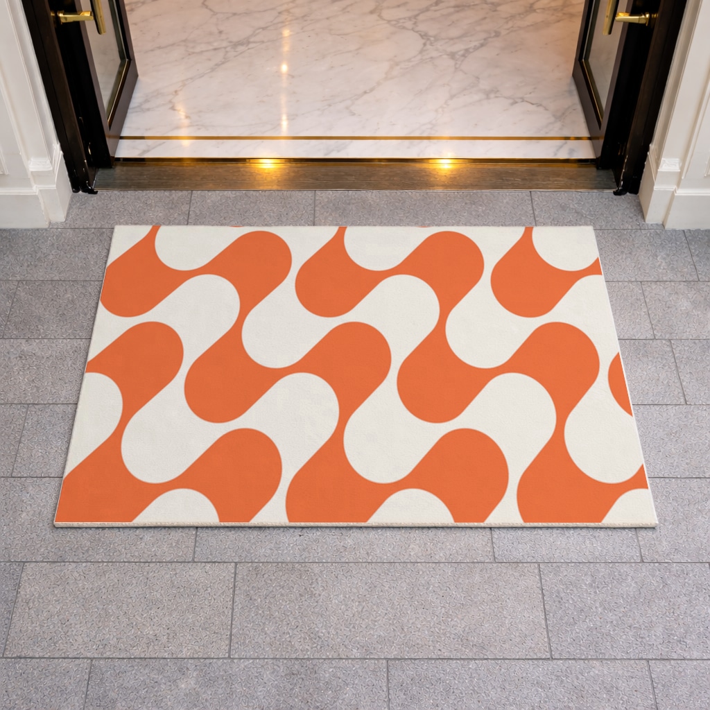 Seamless repeating pattern Mudroom Mat Görünüm 2