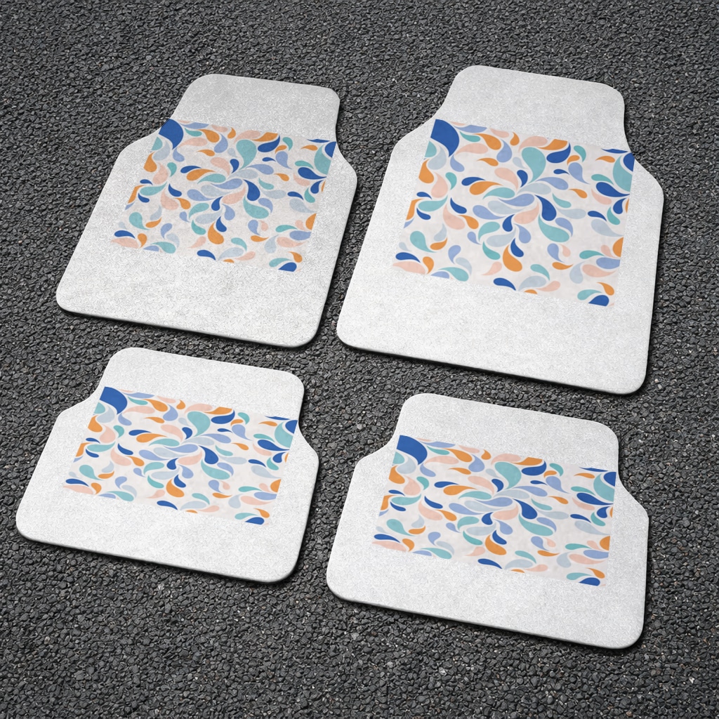 halı desen Car Floor Mats Görünüm 1