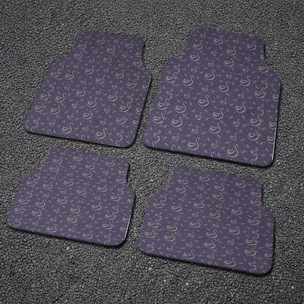 kuğu pattern deseni Car Floor Mats Görünüm 2