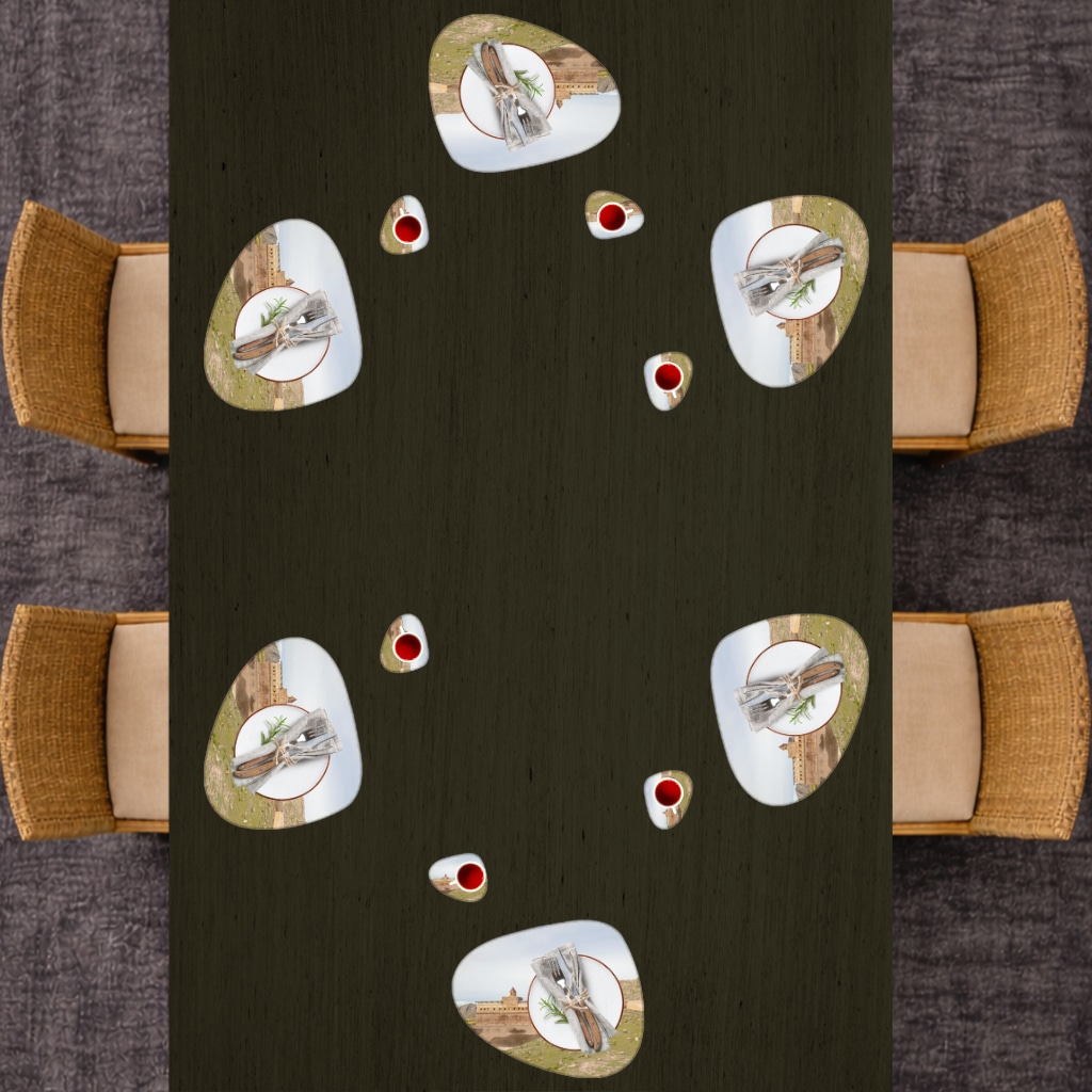 Ishak Pasha Palace  Ottoman Heritage of Eastern Anatolia Charger Plate Set  12 Pieces Görünüm 1