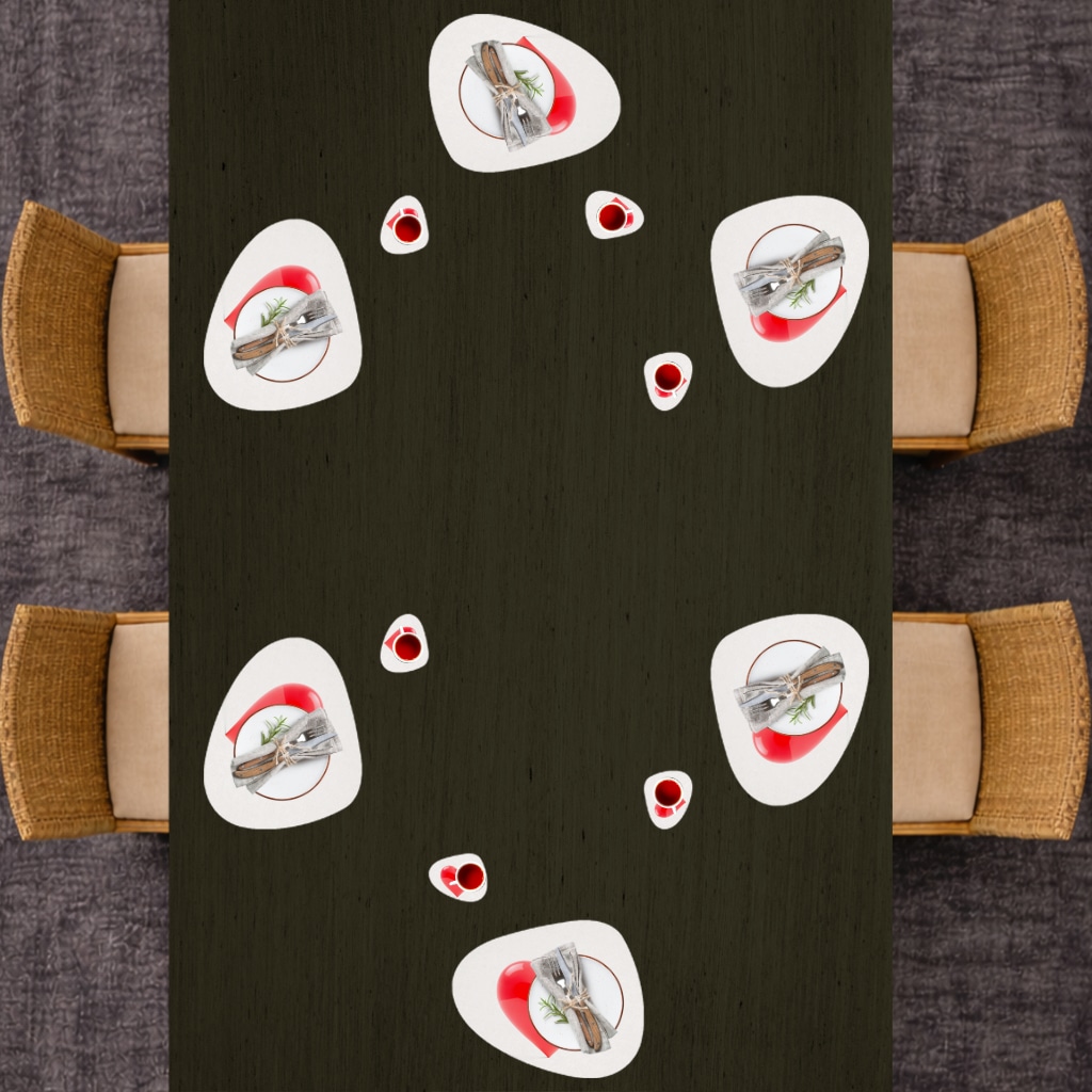 iyi adamlar eksilmesin test ürün 2 Charger Plate Set  12 Pieces Görünüm 3