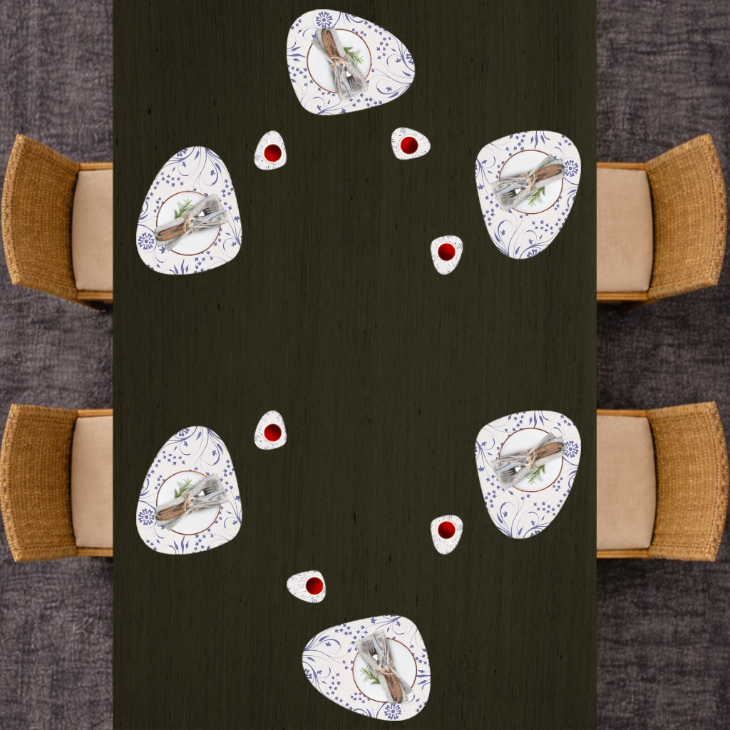 asdasdasdas Charger Plate Set  12 Pieces Görünüm 3