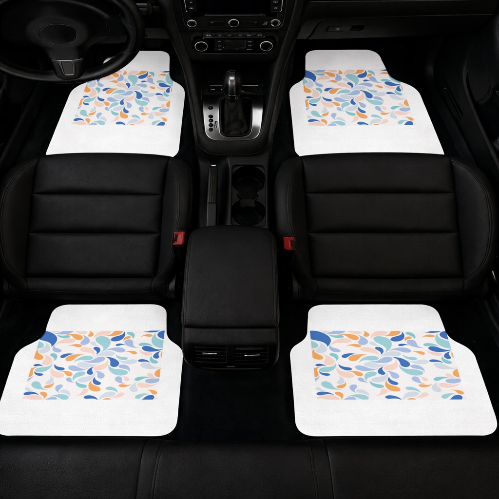 halı desen Car Floor Mats Görünüm 2