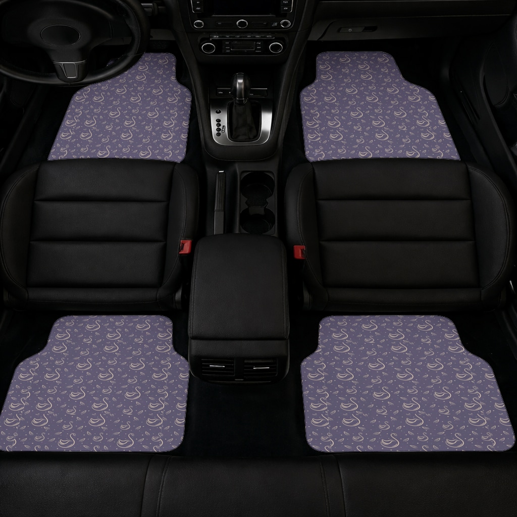 kuğu pattern deseni Car Floor Mats Görünüm 1