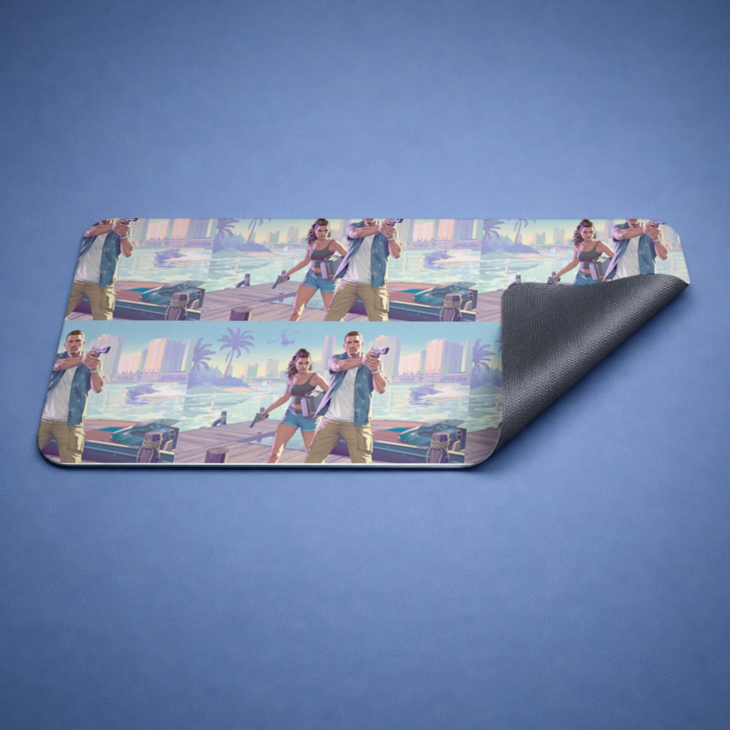 Vice City Showdown  Tropical Heist Duo Mouse Pad Görünüm 3