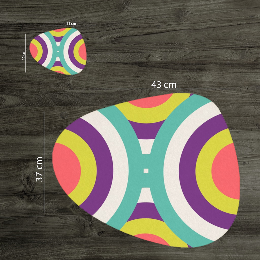 dwwewqe Charger Plate Set  12 Pieces Görünüm 2