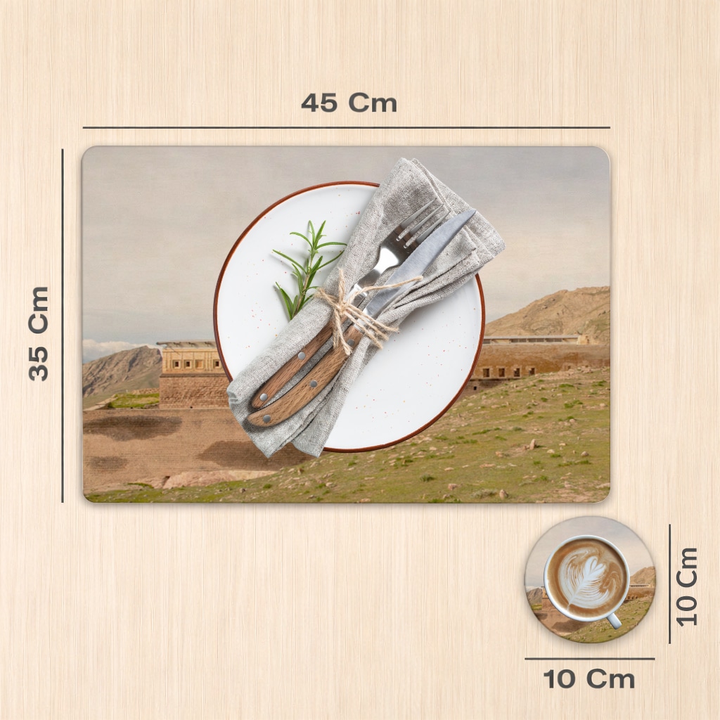 Ishak Pasha Palace  Ottoman Heritage of Eastern Anatolia Charger Plate Set  12 Pieces Görünüm 1