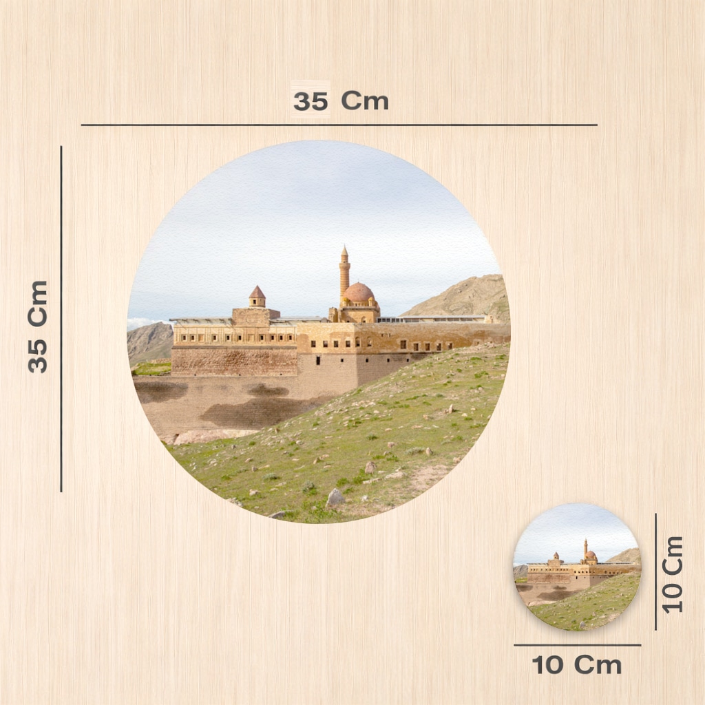 Ishak Pasha Palace  Ottoman Heritage of Eastern Anatolia Charger Plate Set  12 Pieces Görünüm 1