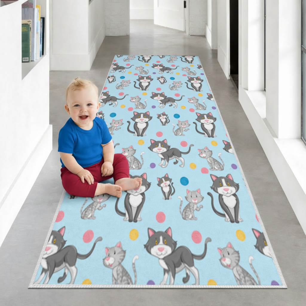 mario super Hallway & Entryway Rug Görünüm 1