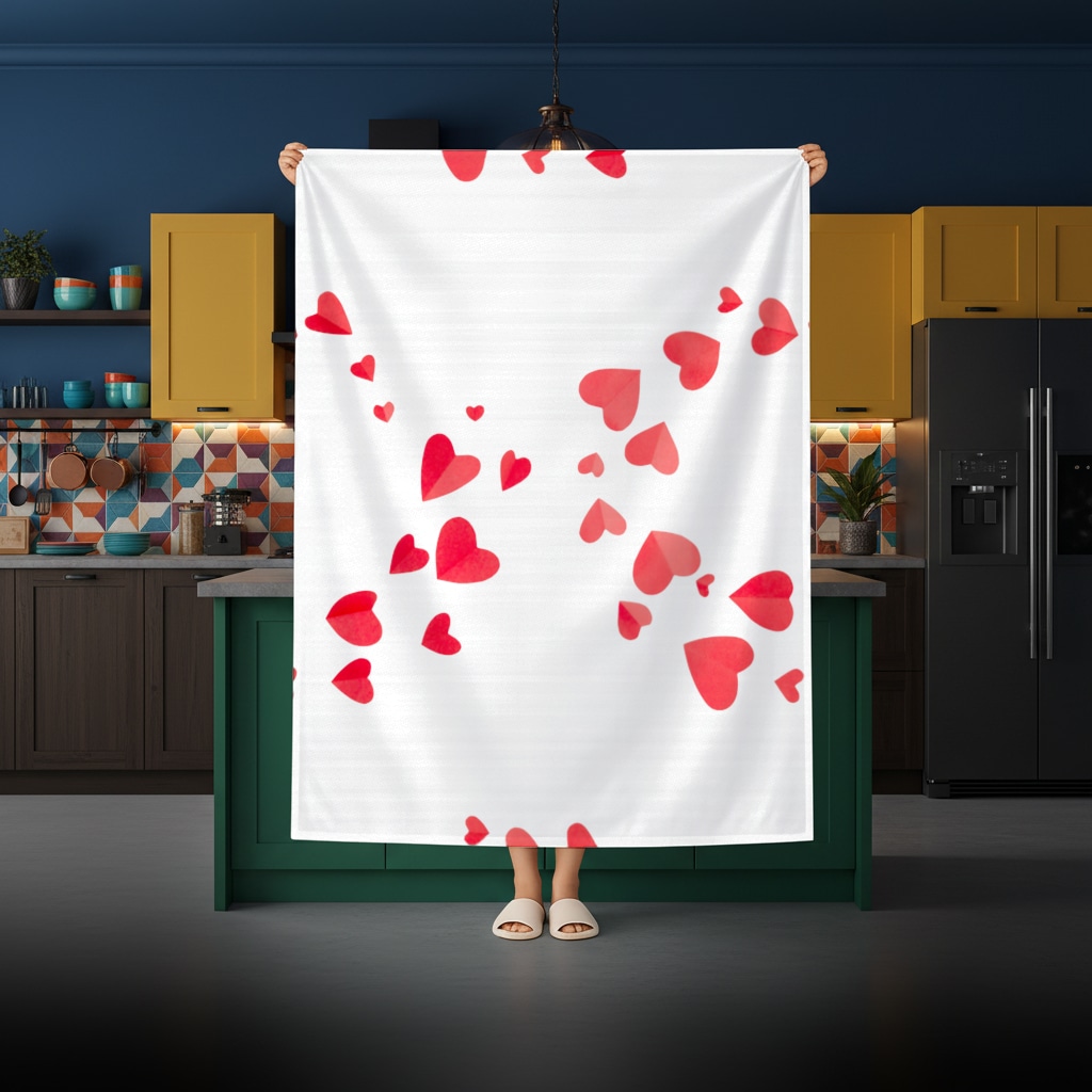 iyi adamlar eksilmesin demo çalışma Rectangular Tablecloth Görünüm 2