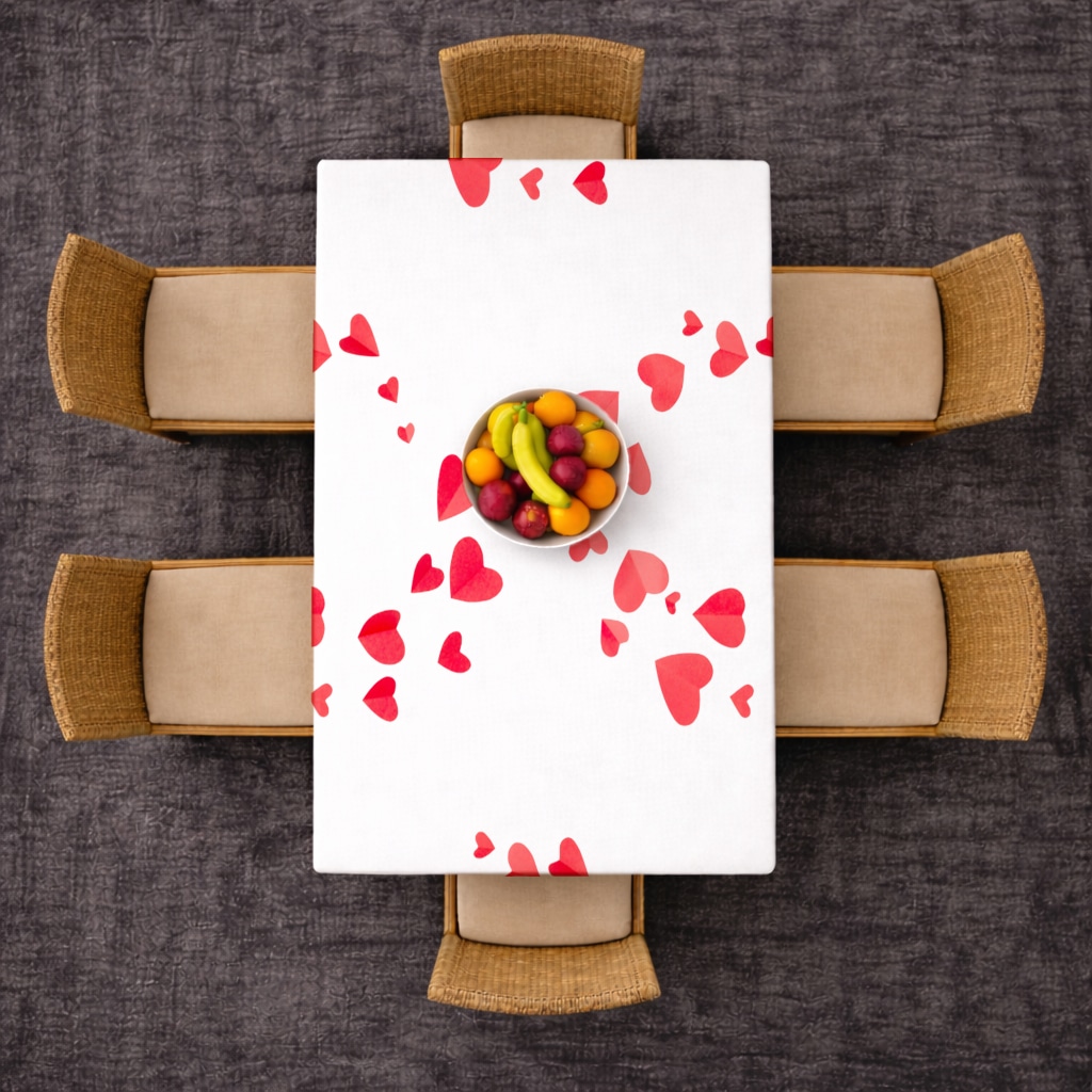 iyi adamlar eksilmesin demo çalışma Rectangular Tablecloth Görünüm 1