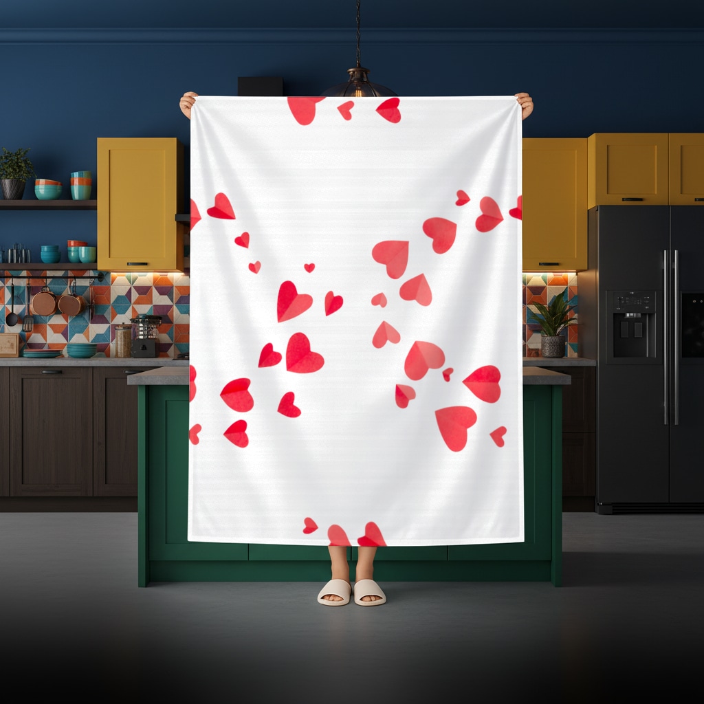 iyi adamlar eksilmesin demo çalışma Rectangular Tablecloth Görünüm 2