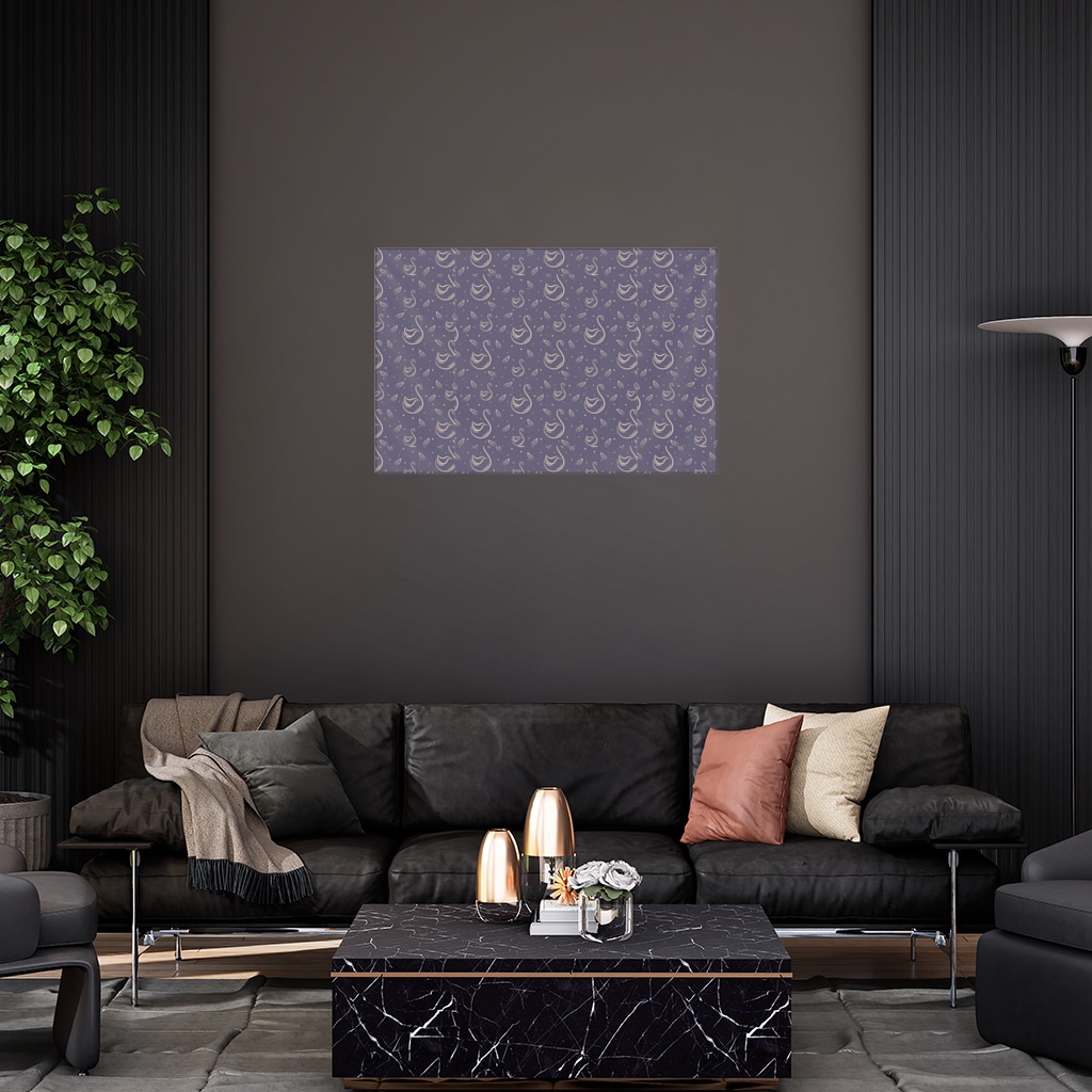 kuğu pattern deseni Wall Tapestry Görünüm 2