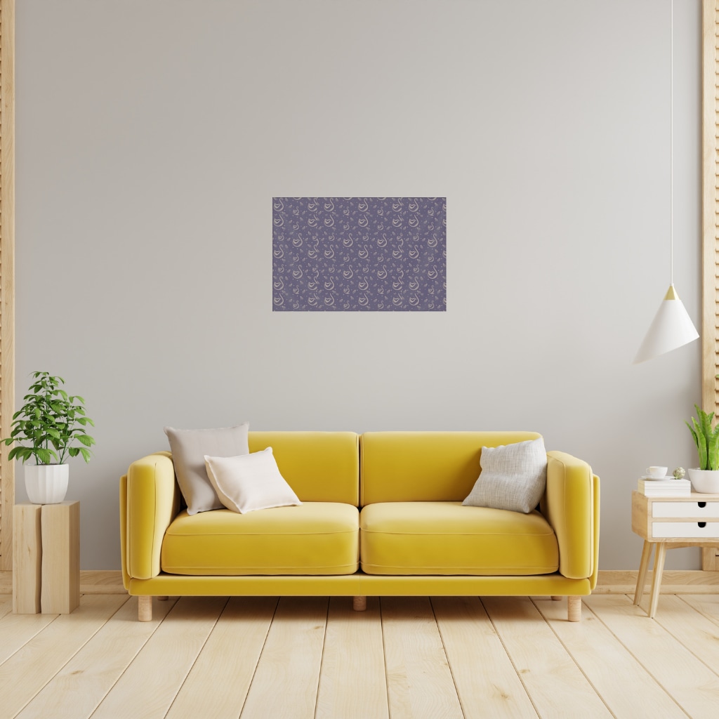 kuğu pattern deseni Wall Tapestry Görünüm 2