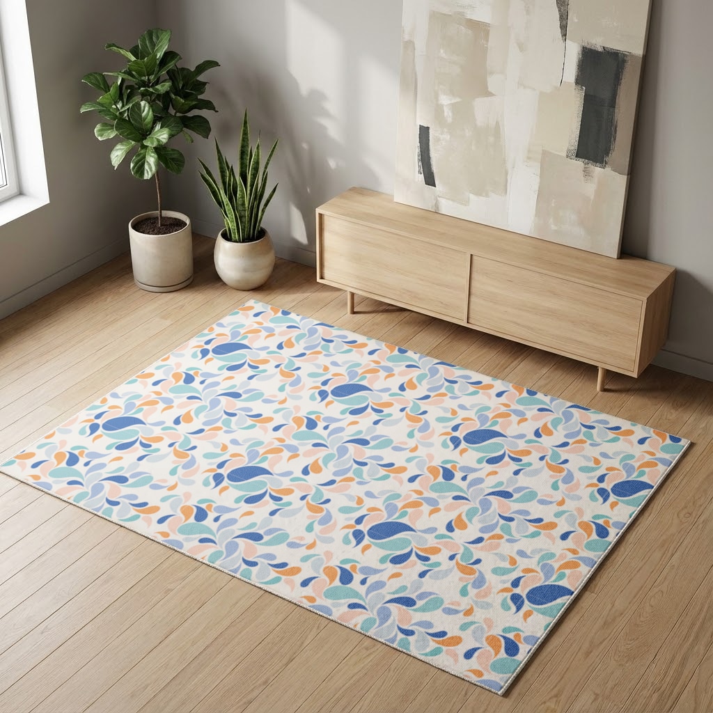 halı desen Living room carpet Görünüm 1