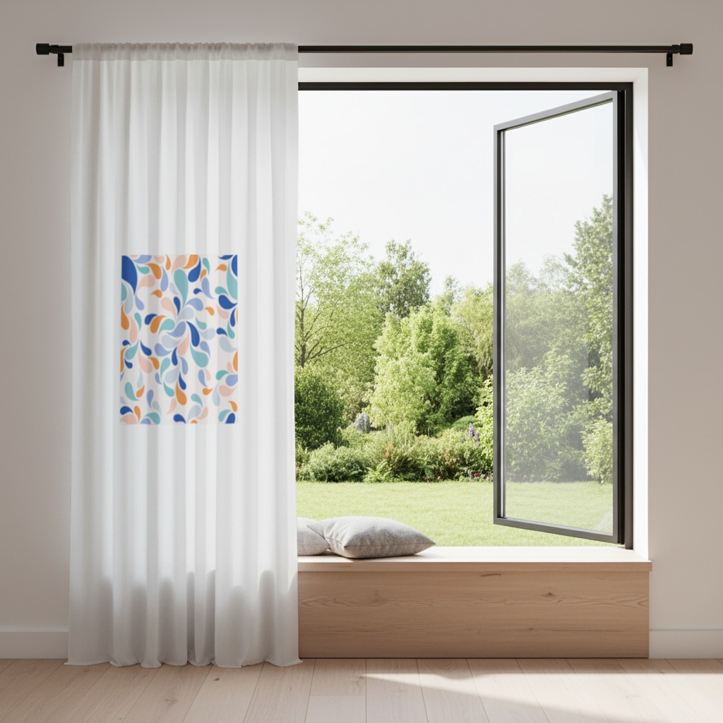 halı desen Drapes Görünüm 3