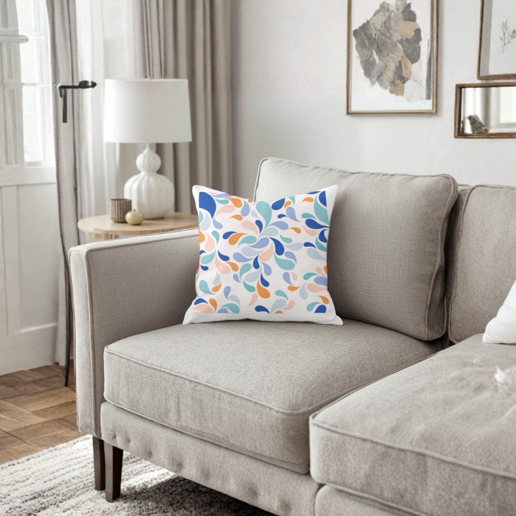 halı desen Decorative pillow cover Görünüm 2