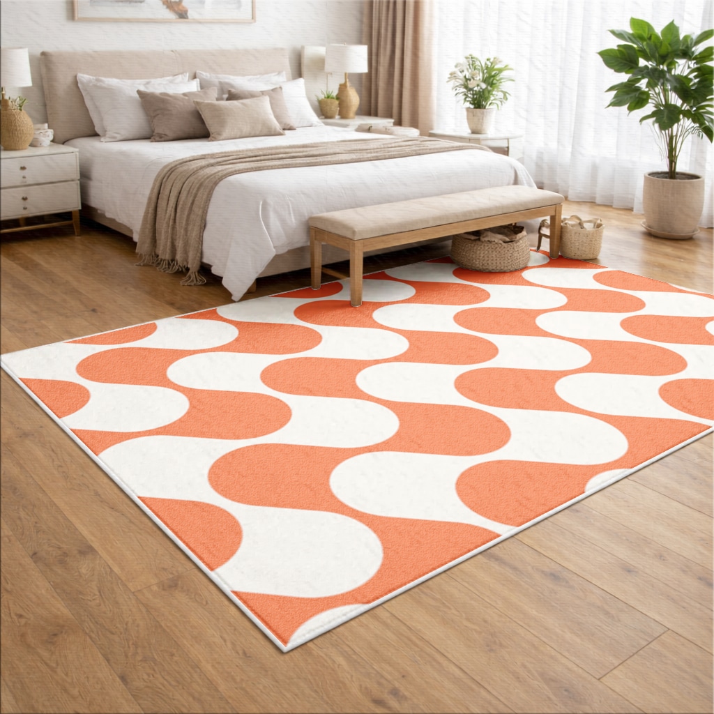 Seamless repeating pattern Living room carpet Görünüm 1