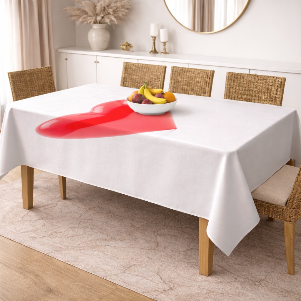 iyi adamlar eksilmesin test ürün 2 Rectangular Tablecloth Görünüm 2
