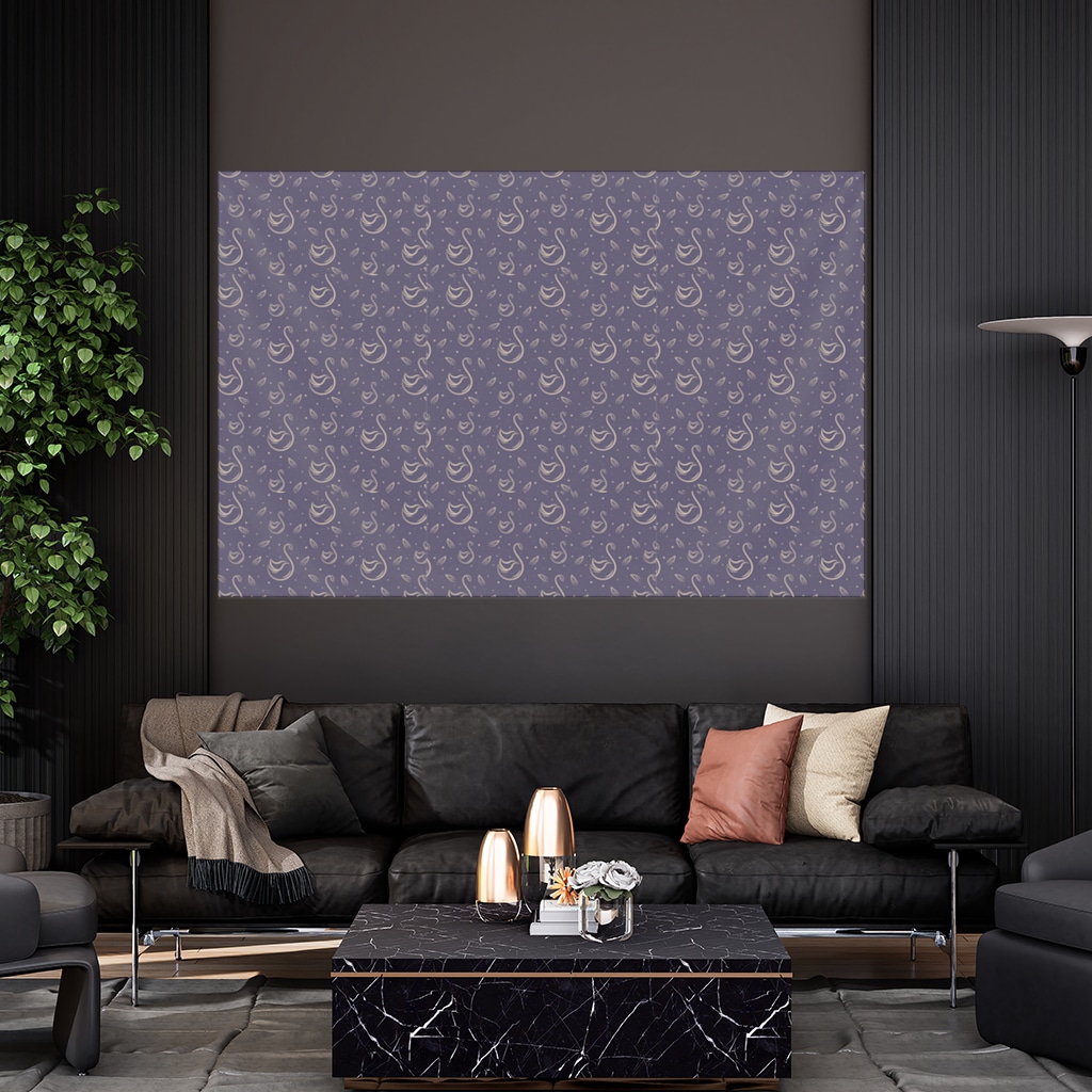 kuğu pattern deseni Wall Tapestry Görünüm 2