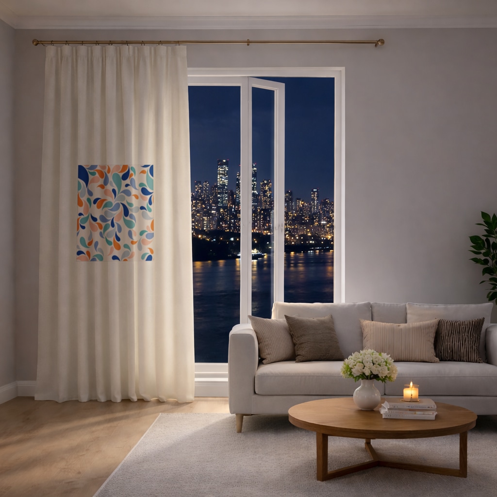 halı desen Drapes Görünüm 5