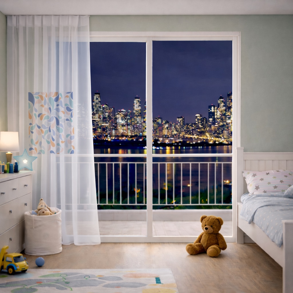 halı desen Sheer Curtain Görünüm 5