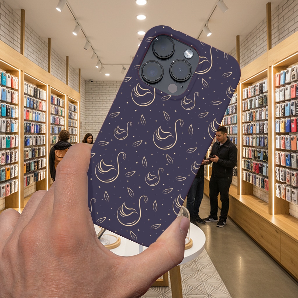 kuğu pattern deseni iphone 16 pro and pro max Görünüm 2